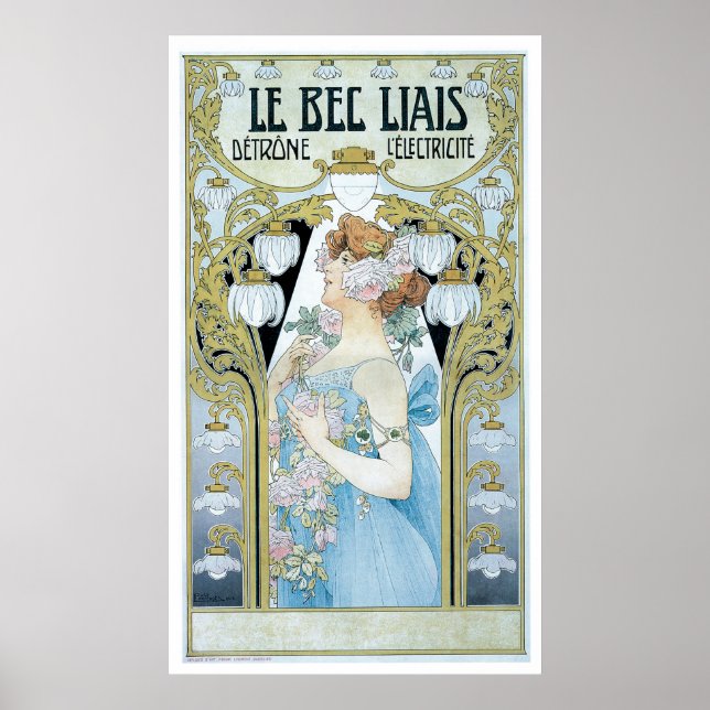 Le Bec Liais Dethrone l'Ectricite Poster (Front)
