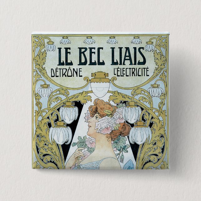 le Bec Lias Dethrone l'Ectricite Button (Front)