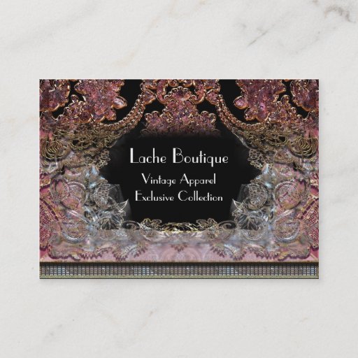 Customizable Le Boeme Maddy Unique Professional Business Card Template