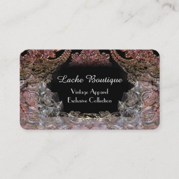 Le Boeme Maddy Unique Professional Round Business Card by LiquidEyes at Zazzle