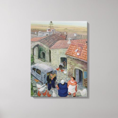 Le Boulanger Canvas Print