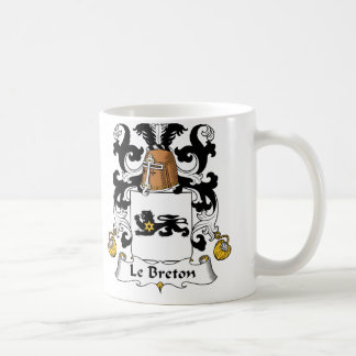 Le Breton Family Crest Coffee Mug