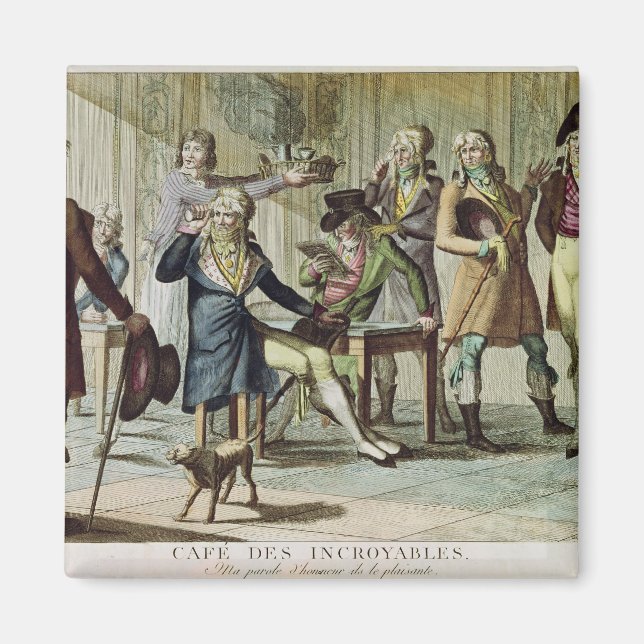 Le Cafe des Incroyables, 1797 Magnet (Front)