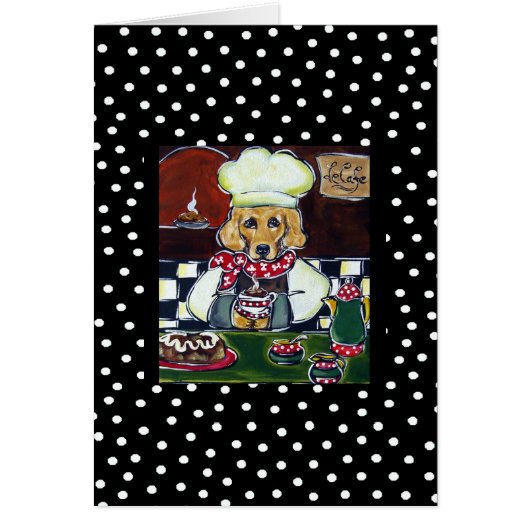 Le Cafe Golden Retriever (Front)