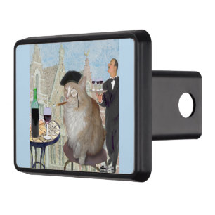 Le Cat du Cafe Hitch Cover