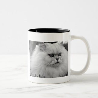 Le Chat Blanc Two-Tone Coffee Mug