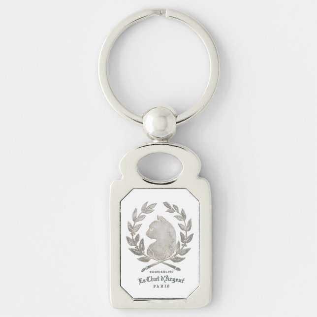 Le Chat d'Argent  Keychain (Front)