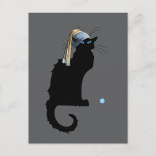 Le Chat Noir and Blue Pearl, Postcard