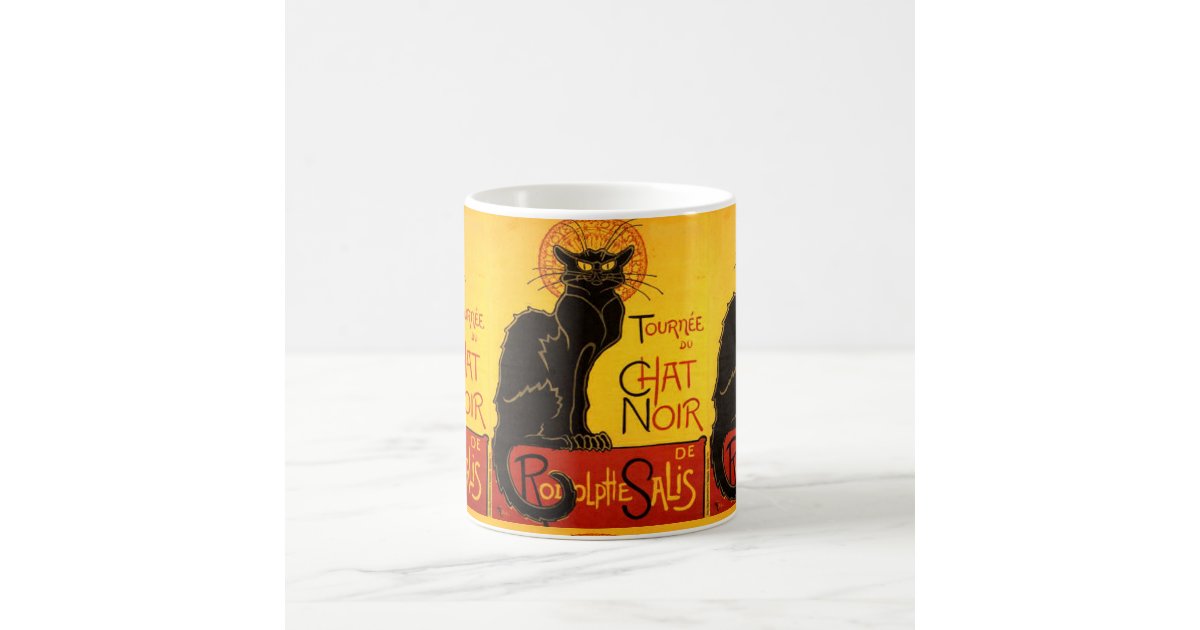 Le Chat Noir Art Nouveau Coffee Mug Zazzle Com