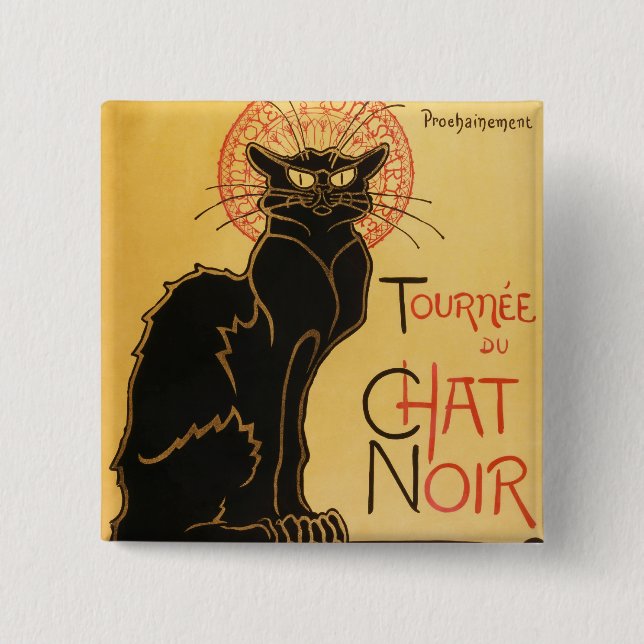 Le Chat Noir Button (Front)