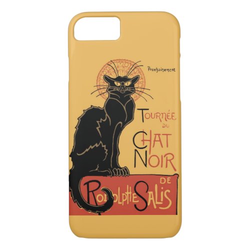 Le Chat Noir by Steinlen iPhone 87 Case