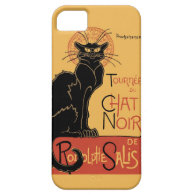 Le Chat Noir by Steinlen iPhone 5 Covers