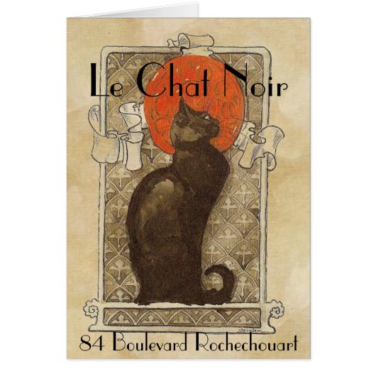 Le Chat Noir Cards (Front)