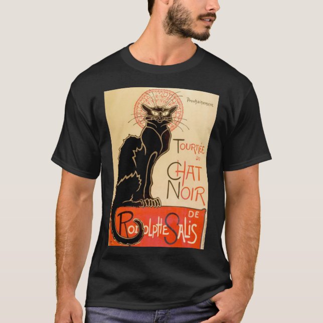 Le Chat Noir Classic T-Shirt (Front)