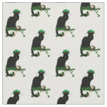 Le Chat Noir Clover St. Patrick&#39;s Day Fabric