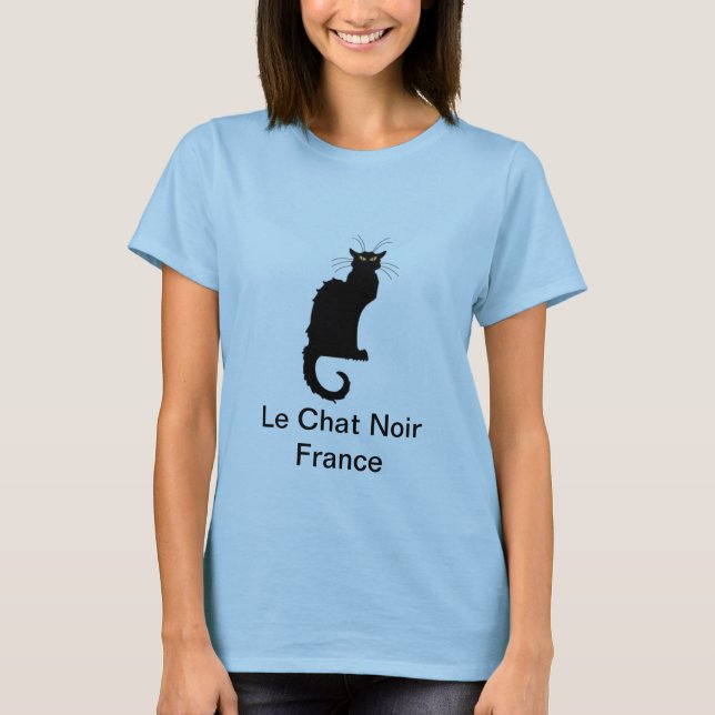 Le Chat Noir France Womens' T-shirt (Front)