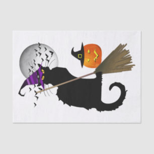 Le Chat Noir Halloween Witch Tissue Paper