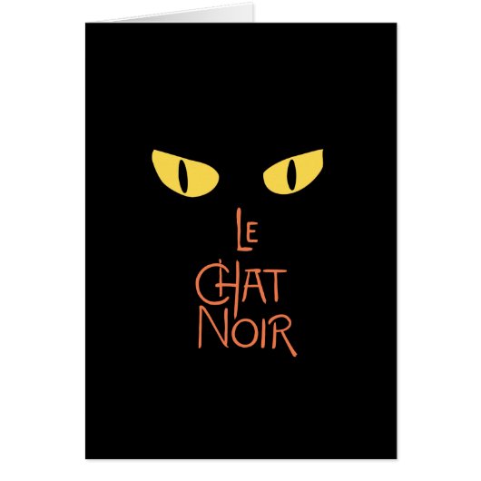 Le Chat Noir in the Dark Cards (Front)