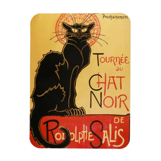 Le Chat Noir Magnet (Vertical)
