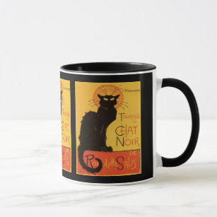 Le Chat Noir Mugs No Minimum Quantity Zazzle