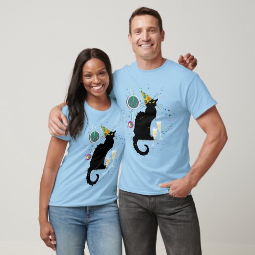 Le Chat Noir New Years T_Shirt