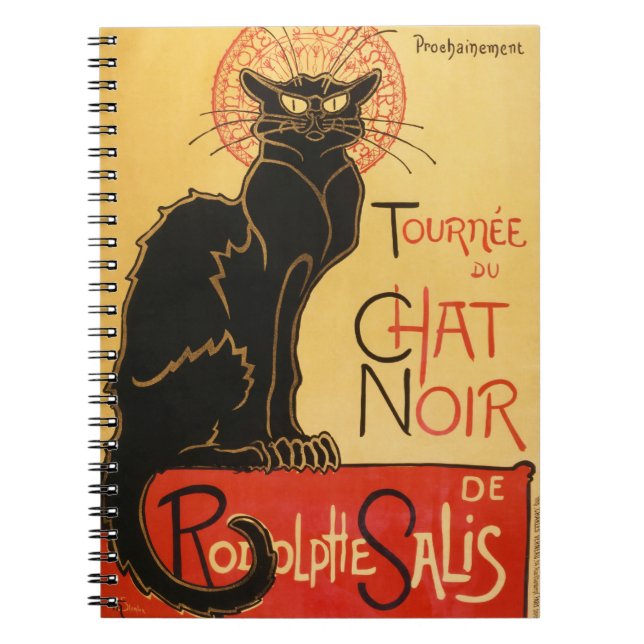Le Chat Noir Notebook (Front)