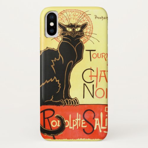 Le chat noirOriginal billboard iPhone X Case