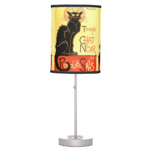 Le chat noir,Original billboard Table Lamp