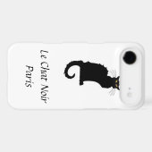 Le Chat Noir Paris iPhone Cover (Back (Horizontal))