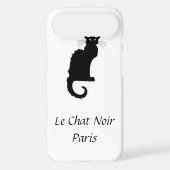 Le Chat Noir Paris iPhone Cover (Back)