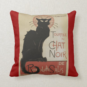 Le Chat Noir pillow