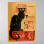 Le Chat Noir Poster at Zazzle
