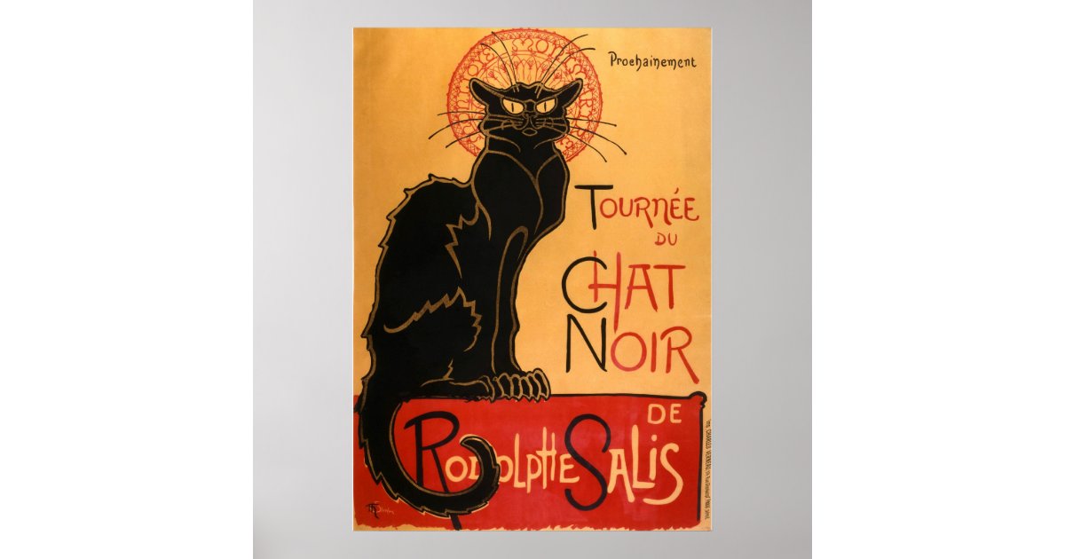 le chat noir poster analysis