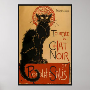 Le Chat Noir Poster – Théophile Steinlen Art