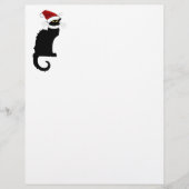 Le Chat Noir Santa Hat Christmas (Front)