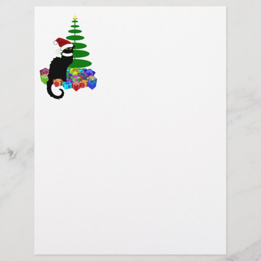 Le Chat Noir Santa Hat Christmas (Front)