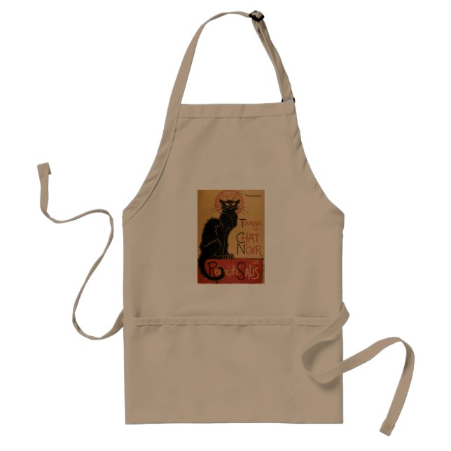 Le chat Noir - Steinlen Adult Apron (Front)