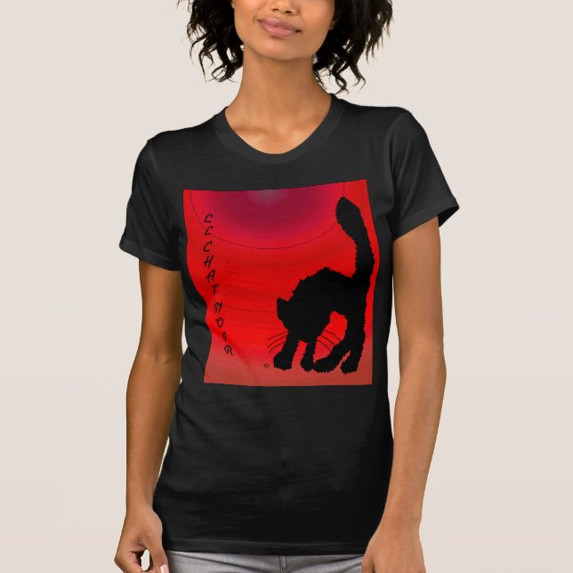 Le Chat Noir T-Shirt (Front)