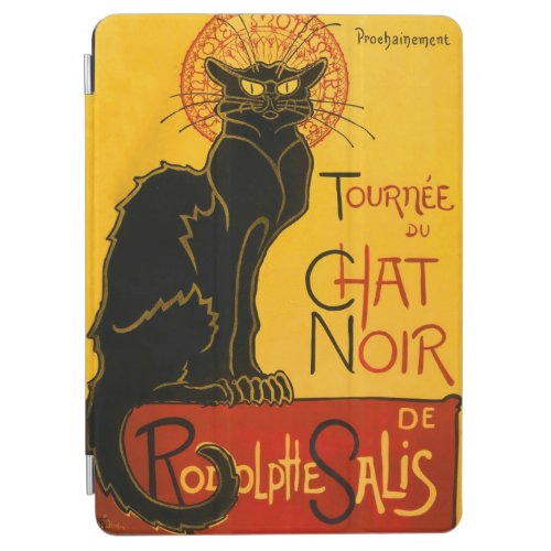 Le Chat Noir The Black Cat Art Nouveau Vintage iPad Air Cover