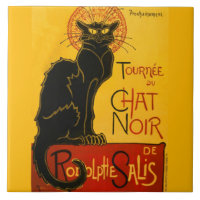 Le Chat Noir The Black Cat Art Nouveau Vintage
