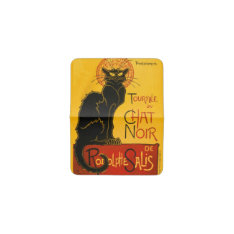 Le Chat Noir The Black Cat Card Holder at Zazzle