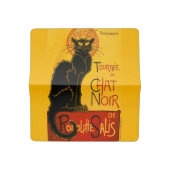 Le Chat Noir The Black Cat Checkbook Cover (Open)