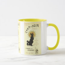 Le Chat Noir Mugs No Minimum Quantity Zazzle