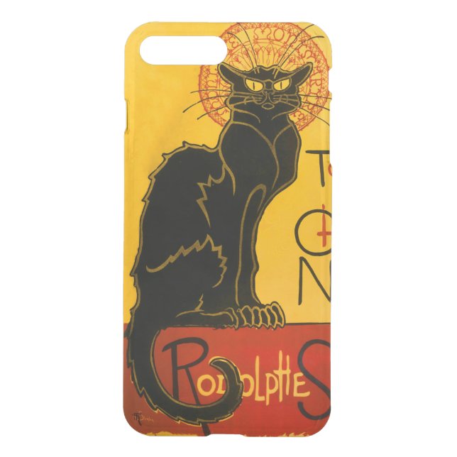Le Chat Noir The Black Cat Uncommon iPhone Case (Back)