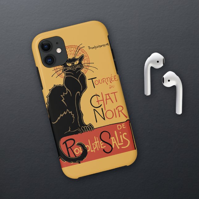Le Chat Noir Theophile Steinlen Case-Mate iPhone Case (Creator Uploaded)