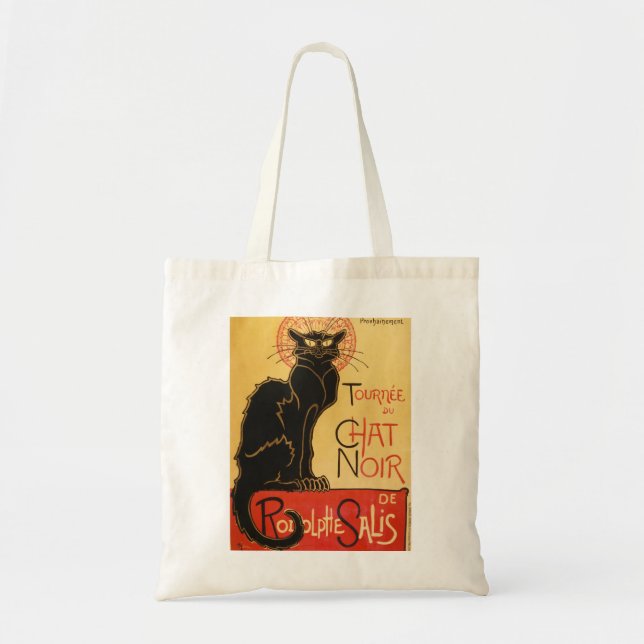 Le Chat Noir Tote Bag (Front)