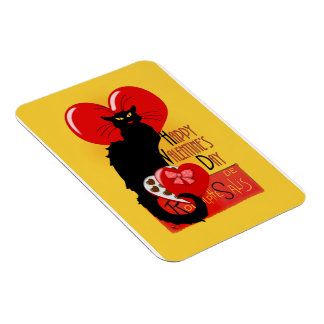 Le Chat Noir Valentine's Day Magnet