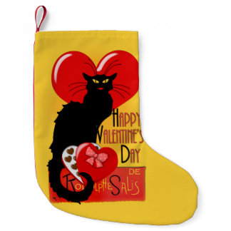 Le Chat Noir Valentine's Day Small Christmas Stocking