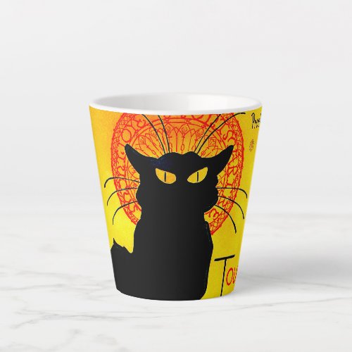 Le Chat Noir Vintage Latte Mug