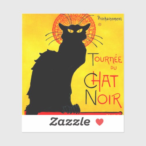 Le Chat Noir Vintage Sticker